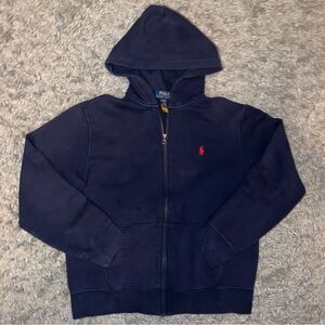 Polo by Ralph Lauren Kids Dark Blue Zip-Up Hoodie